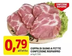 Coppa Di Suino A Fette Confezione Risparmio