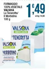 Valsoia - Formaggio 100% Vegetale