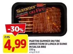 Martini -  Summer On Fire Arrosticini Di Lonza Di Suino In Salsa Bb0