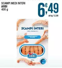 Arbi - Scampi Medi Interi