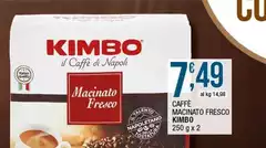 Kimbo - Caffe Macinato Fresco