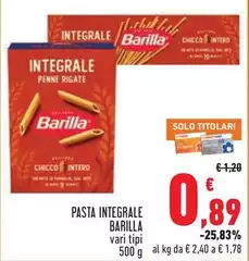 Barilla - Pasta Integrale