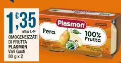 Plasmon - Omogeneizzati Di Frutta