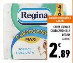 Regina - Carta Igienica Cartacamomilla