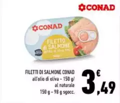 Conad - Filetti Di Salmone
