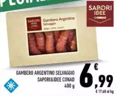Sapori - Gambero Argentino Selvaggio &Idee
