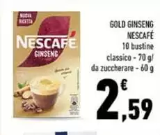Nescafé - Gold Ginseng