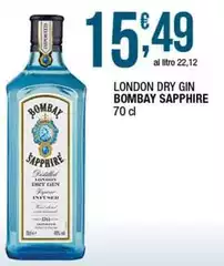 Bombay saphire - London Dry Gin
