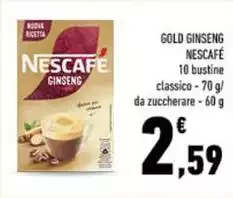 Nescafé - Gold Ginseng