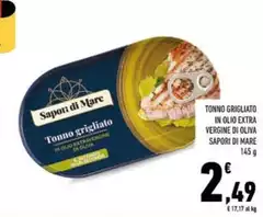 Sapori di mare - Tonno Grigliato In Olio Extra Vergine Di Oliva