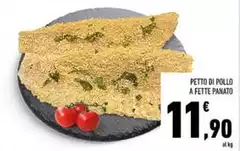 Petto Di Pollo A Fette Panato