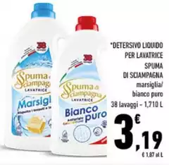 Spuma di Sciampagna - Detersivo Liquido Per Lavatrice