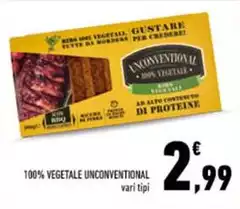 Unconventional - 100% Vegetale