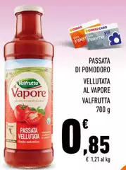 Valfrutta - Passata Di Pomodoro Vellutata Al Vapore