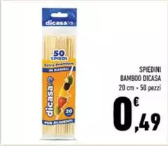 Spiedì - Spiedini Bamboo