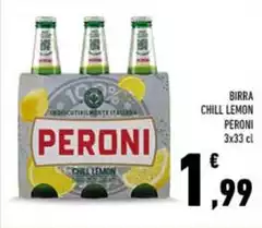 Peroni - Birra Chill Lemon
