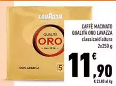 Lavazza - Caffe Macinato Qualità Oro