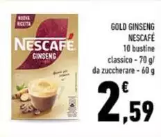 Nescafé - Gold Ginseng