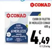 Conad - Cuori Di Filetto Di Merluzzo