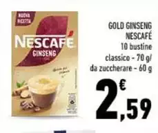 Nescafé - Gold Ginseng