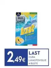 Last - Cura Lavastoviglie 4 Buste