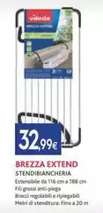 Vileda - Brezza Extend Stendibiancheria