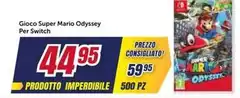 Super Mario Odyssey Per Switch