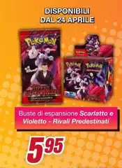 Pokémon - Buste Di Espansione Scarlatto E Violetto