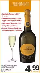 Area - Prosecco Treviso DOC La Gioiosa Etamprosa