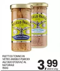 Angelo parodi - Filetti Di Tonno In Vetro Allequo D'Oliva/Al Naturale