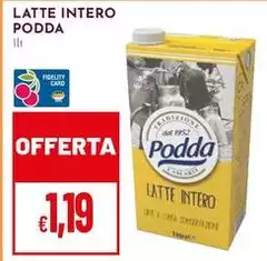 Podda - Latte Intero