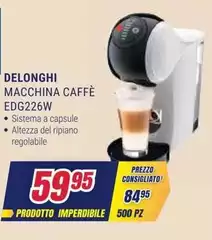 De Longhi - Macchina Caffè EDG226W