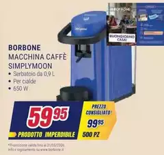 Caffe borbone - Macchina Caffè Simplymoon