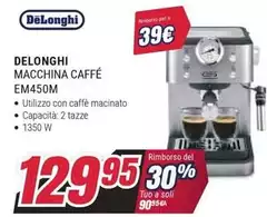 De Longhi - Macchina Caffé Em450m