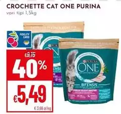 Purina - Crocchette Cat One