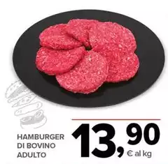 Hamburger Di Bovino Adulto Hamburger Di Bovino Adulto