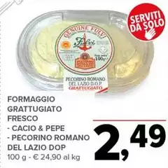 Solo - Formaggio Grattugiato Fresco Solo - Formaggio Grattugiato Fresco