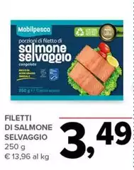 Mobilpesca - Filetti Di Salmone Selvaggio Mobilpesca - Filetti Di Salmone Selvaggio