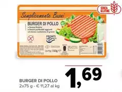 Basso - Burger Di Pollo Basso - Burger Di Pollo