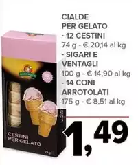 Cialde Per Gelato