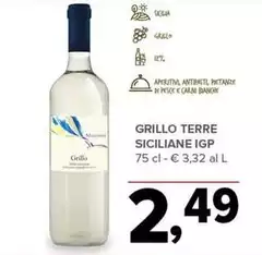 Terre siciliane - Grillo Terre Siciliane IGP