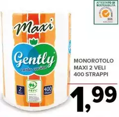 Maxi - Monorotolo  2 Veli