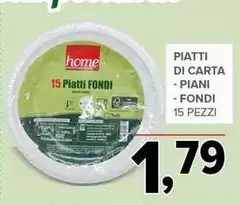 Piatti Di Carta Piani