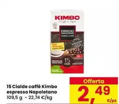 Kimbo - Cialde Caffè Espresso Napoletano
