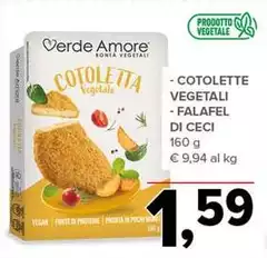 Verde amore - Cotolette Vegetali/Falafel Di Ceci