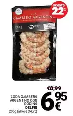 Delfin - Coda Gambero Argentino Con Codino