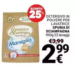 Spuma di Sciampagna - Detersivo In Polvere Per Lavatrice
