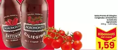 Agromonte - Salsa Pronta Di Ciliegino L'originale O Lavatrice Agrumonte