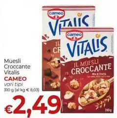 Cameo - Muesli Croccante Vitalis