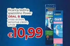 Oral b - Ricarica Testina Spazzolino Power